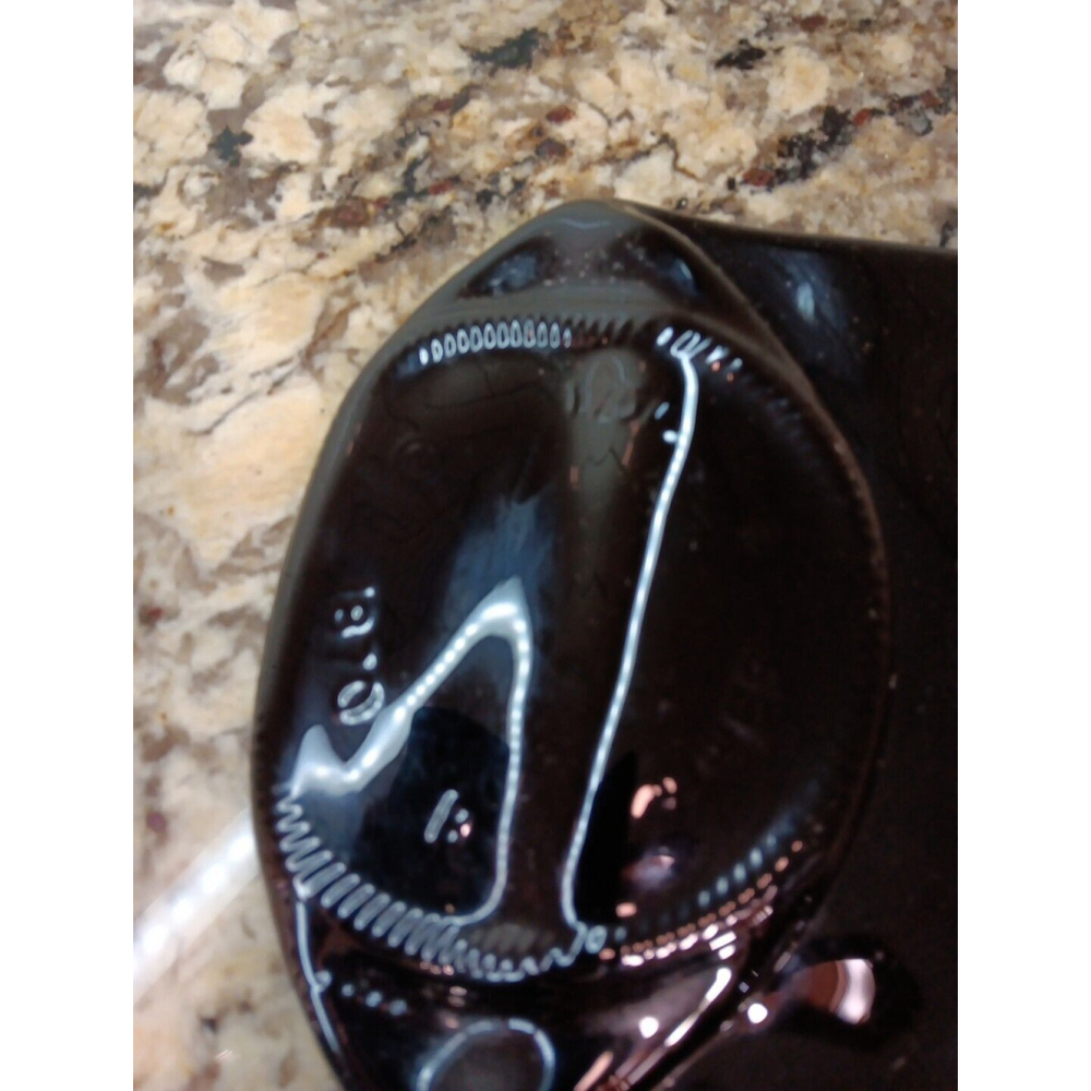 1870 Flat Black Glass Bottle For Displaying Food Serving charcuterie Tray Decor - Picture 6 of 16